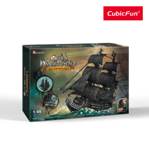 CubicFun 3D Пъзел КОРАБ QUEEN ANNE'S REVENGE 328ч.