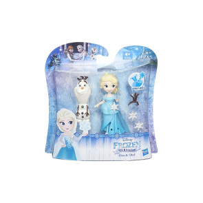 DISNEY Frozen Комплект мини кукла и фигурка