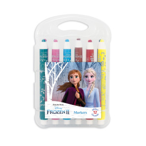 Spree Маркери Art 12 цвята в PP кутия Frozen 2