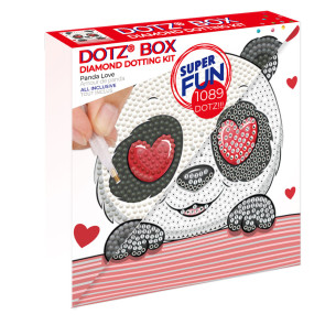 Diamond Dotz Диамантен гоблен Panda Love 1089 диаманта