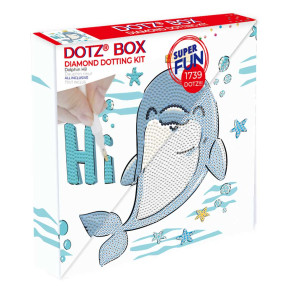 Diamond Dotz Диамантен гоблен Dolphin Hi 1739 диаманта