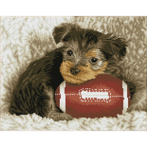 Diamond Dotz Диамантен гоблен Footy Pup 18207 диаманта