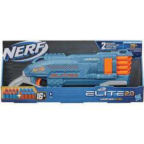 NERF ELITE 2.0 Бластер WARDEN DB-8 с 16 стрели