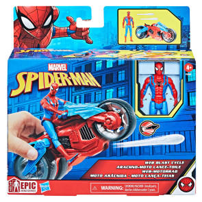 HASBRO Spider Man мотоциклет и фигура