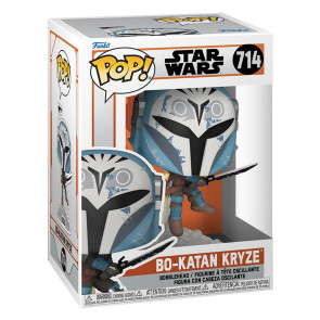 Funko POP! Фигура Mandalorian - Bo-Katan with Darksaber and Jet Pack 714 Bobble-Head