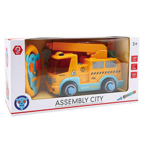 ASSEMBLY CITY Камион с кран за сглобяване R/C