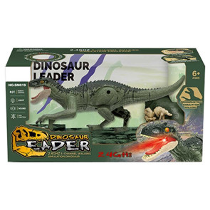 Динозавър INDOMINUS REX ходещ с пара и звук R/C