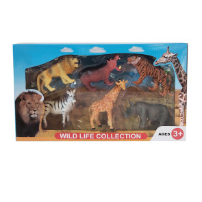 Диви животни Wild Life Collection 6 бр.