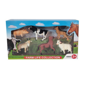 Животни от фермата Farm Life Collection 6 бр.