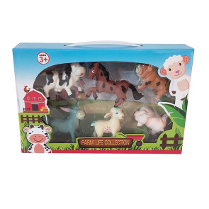 Животни от фермата Junior Farm Life Collection 6 бр.