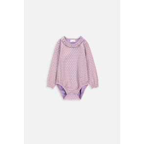 Coccodrillo Боди Soft Alpine Girl Newborn лилаво 62-86