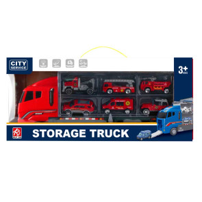 City Service Автовоз с коли Storage Truck 