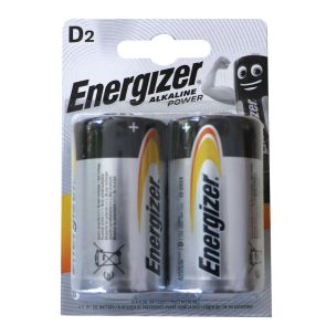 ENERGIZER Батерии ALKALINE POWER АЛКАЛНИ D (2 БР.)