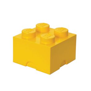 LEGO STORAGE BRICK 4 Кутия за съхранение ЖЪЛТА 40031732