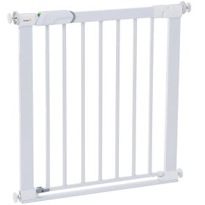 Safety 1ST Универсална метална преграда за врата с плоско дъно 72 см. БЯЛ