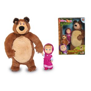 МАША И МЕЧОКА Плюшен мечок с кукла Маша
