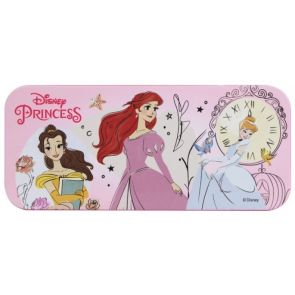 Интелфарм Метална кутия с лак за нокти Disney Princess 4 части