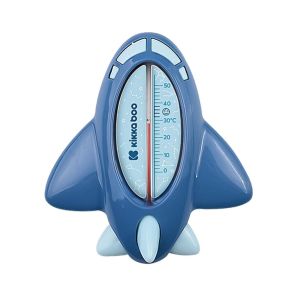KIKKA BOO Термометър за вода PLANE BLUE