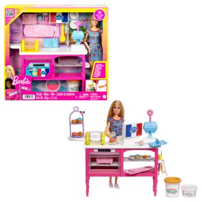 Barbie® Кафене и пекарна "It Takes Two Café" с кукла Малибу