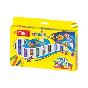 FLAIR Пастели гел Silky Twister 12 цвята