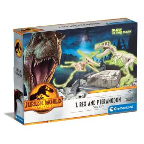 CLEMENTONI Игра с разкопки JURASSIC WORLD T-rex and Pteranodon