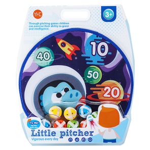 Игра Little Pitcher с лепящи топчета и двустранна мишена