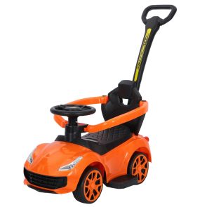 Кола за возене Ride-On B Super с родителски контрол Оранжева
