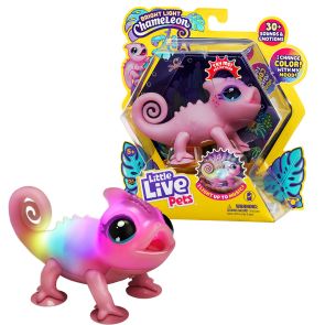 Little Live Pets Розов интерактивен хамелеон Съни