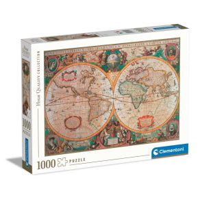 CLEMENTONI 1000ч. Пъзел High Quality Collection Mappa Antica 