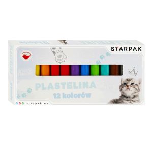 STARPAK пластилин 12 цв. Kitty
