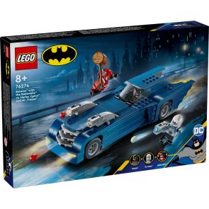 LEGO® DC Batman™ Батман с Батмобила срещу Харли Куин и Мистър Фрийз 76274