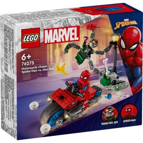 LEGO SUPER HEROES Преследване с мотоциклети: Спайдърмен срещу Док Ок 76275