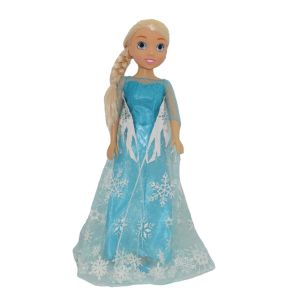 ICE PRINCESS Кукла със синя рокля 80см.
