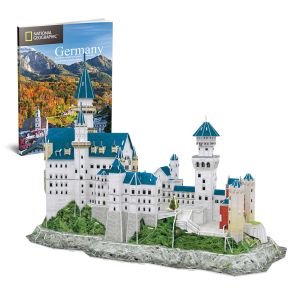 CubicFun Пъзел 3D National Geographic Germany Neuschwanstein Castle 121ч.