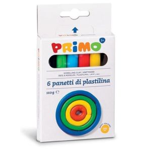 PRIMO Пластилин 6 цвята