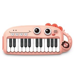 Cartoon Пиано 24 клавиша розово