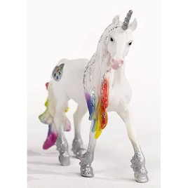 SCHLEICH Еднорог цветно сърце - жребец