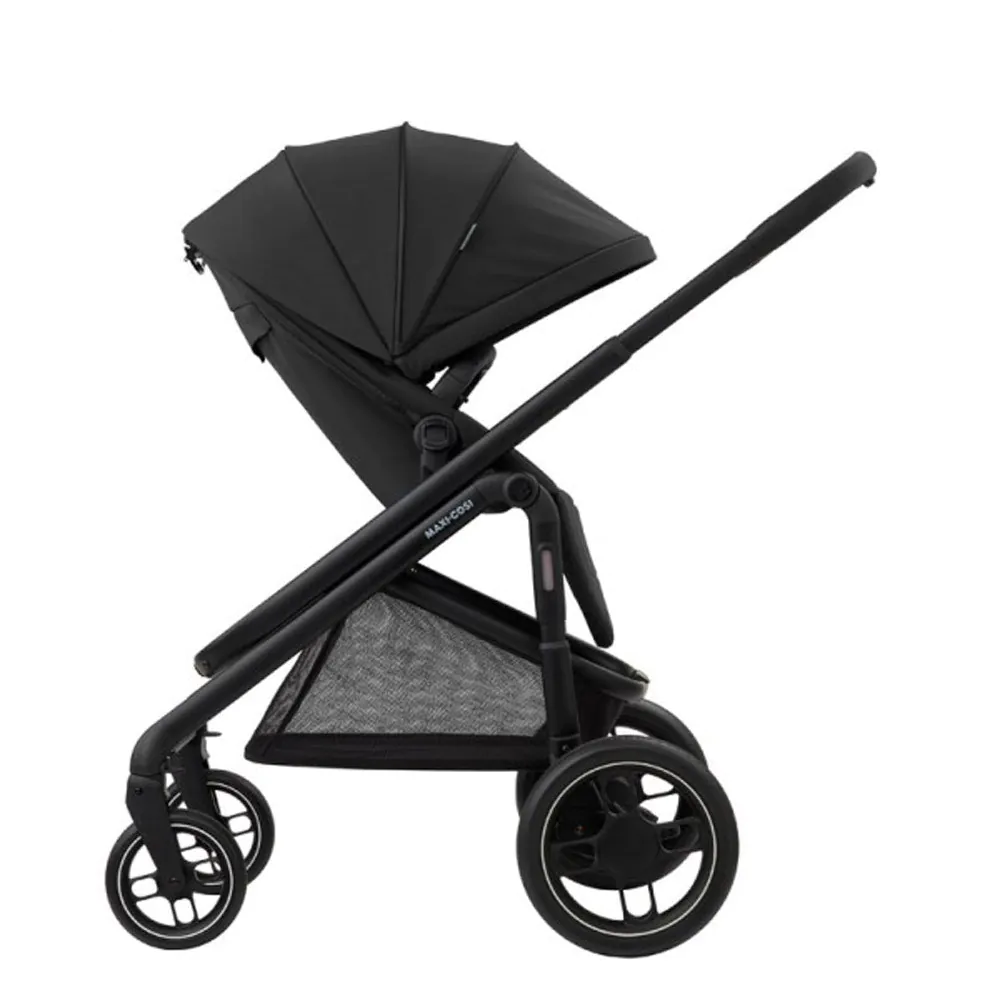 MAXI-COSI Комбинирана количка 2в1 PLAZA+ ESSENTIAL BLACK