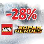 ЛЯТНА LEGO ОФЕРТА -28% на всички артикули от серията LEGO Super Heroes!